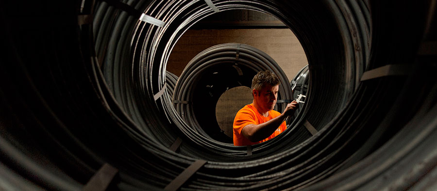 Approvisionnement d’aciers spéciaux et fabrication des aciers étirés depuis 1957